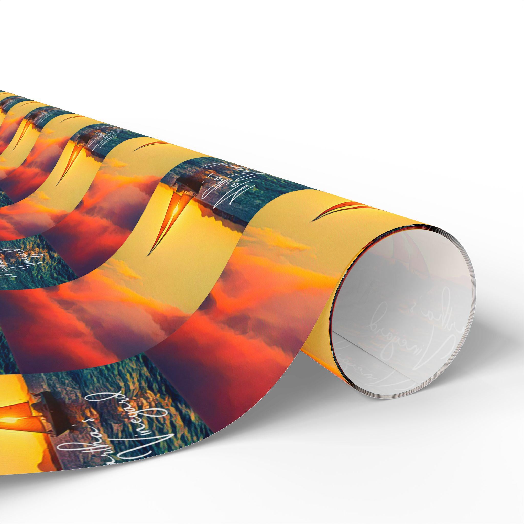 Martha's Vineyard Wrapping Paper | Sailboat Gift Wrap