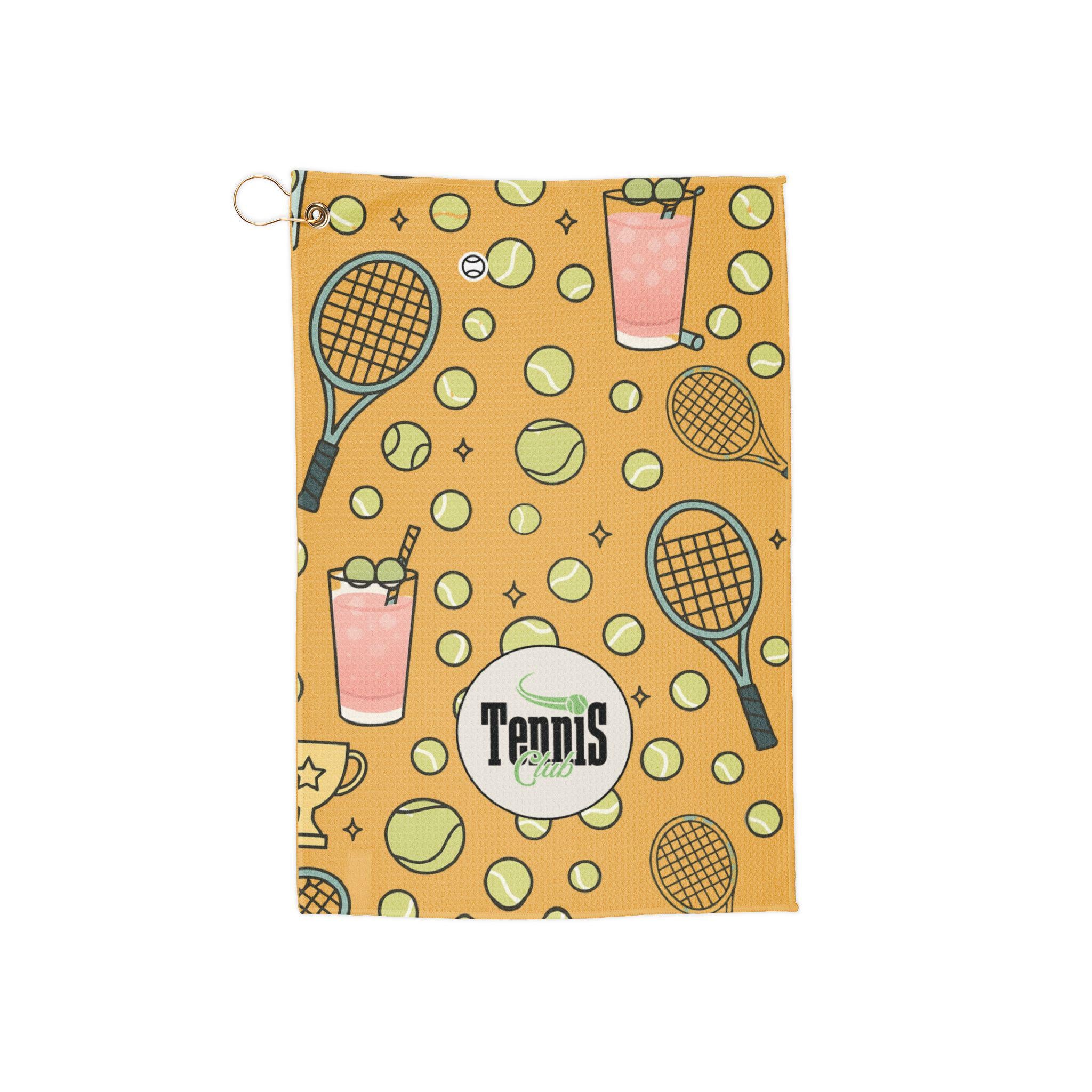Custom Team Tennis Towel Golf Towels | Personalized Logo, Name, Team