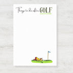 Funny Golf Post-it Notes: Golfer's To-Do List 4x6" (Golfer)
