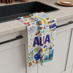 Australian Icons and Landmarks Microfiber Tea Towel | Australia Day