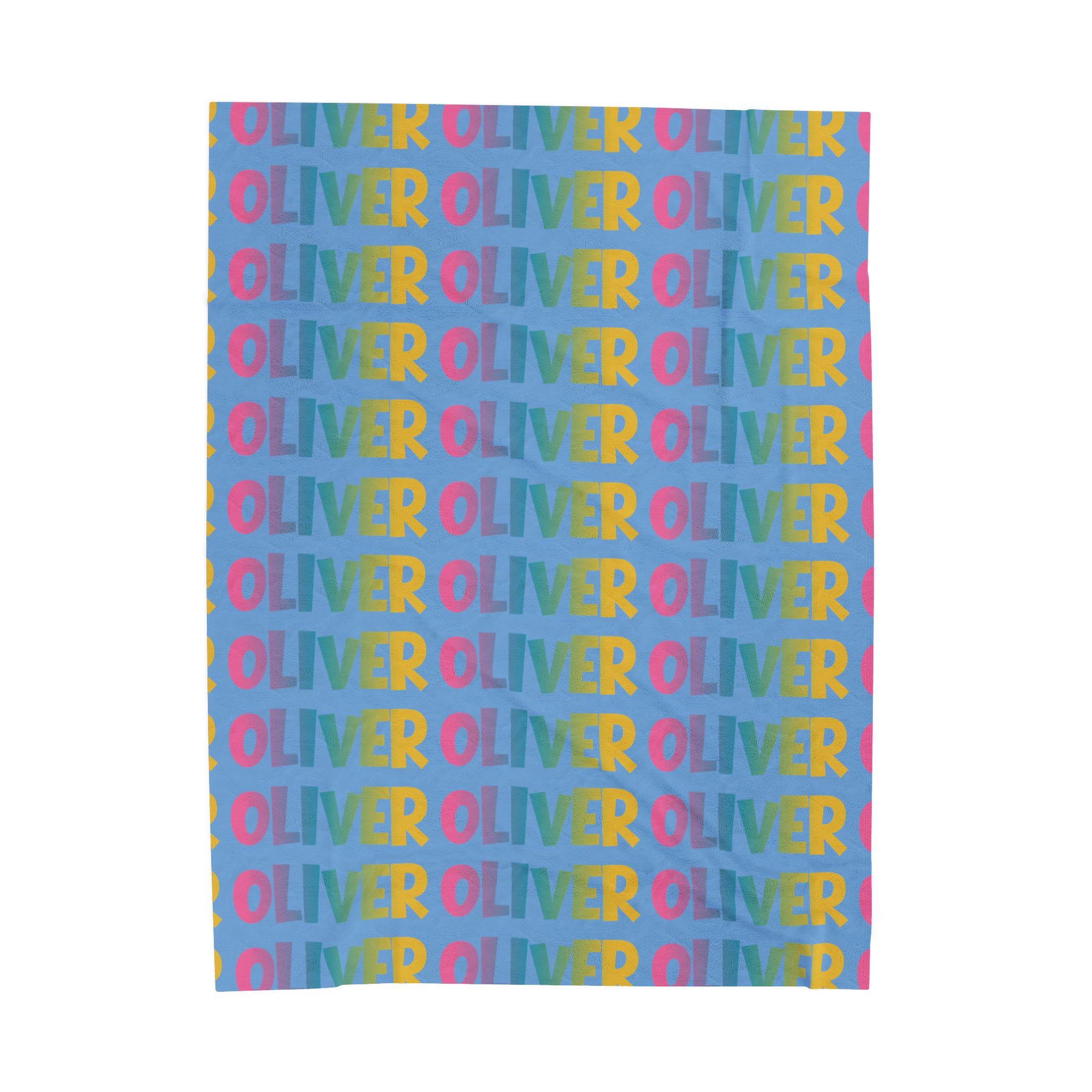 Velveteen Blanket: Custom Name